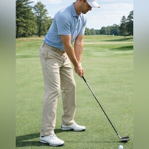 Men's Khaki Golf/Outdoor/Breathable Pants